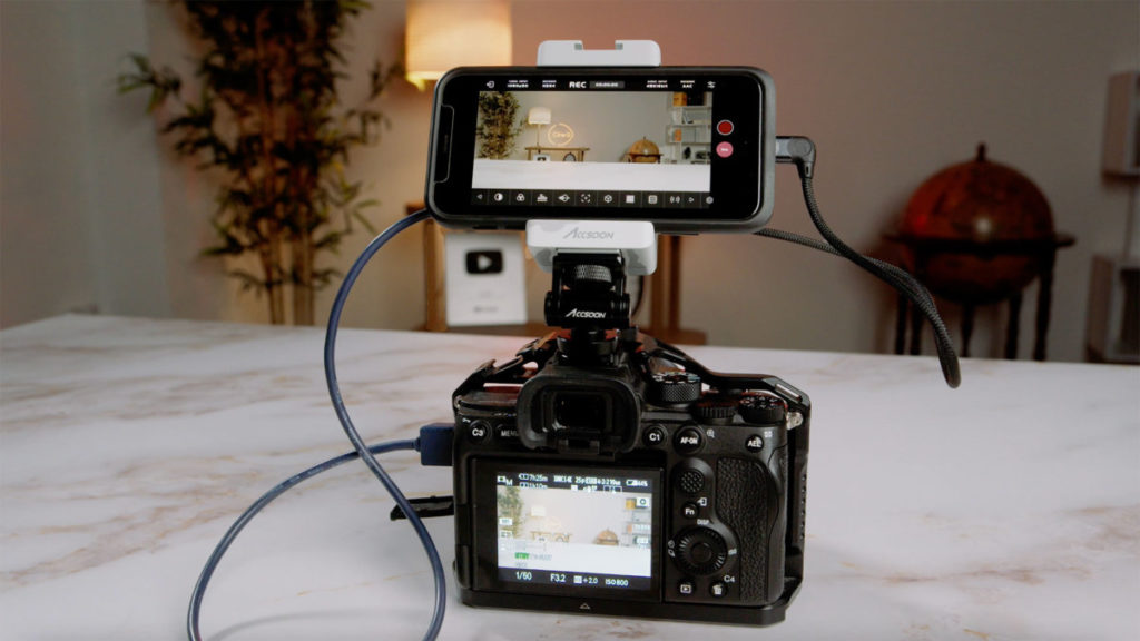 Превратите свой iPhone в монитор   Accsoon SeeMo HDMI Adapter