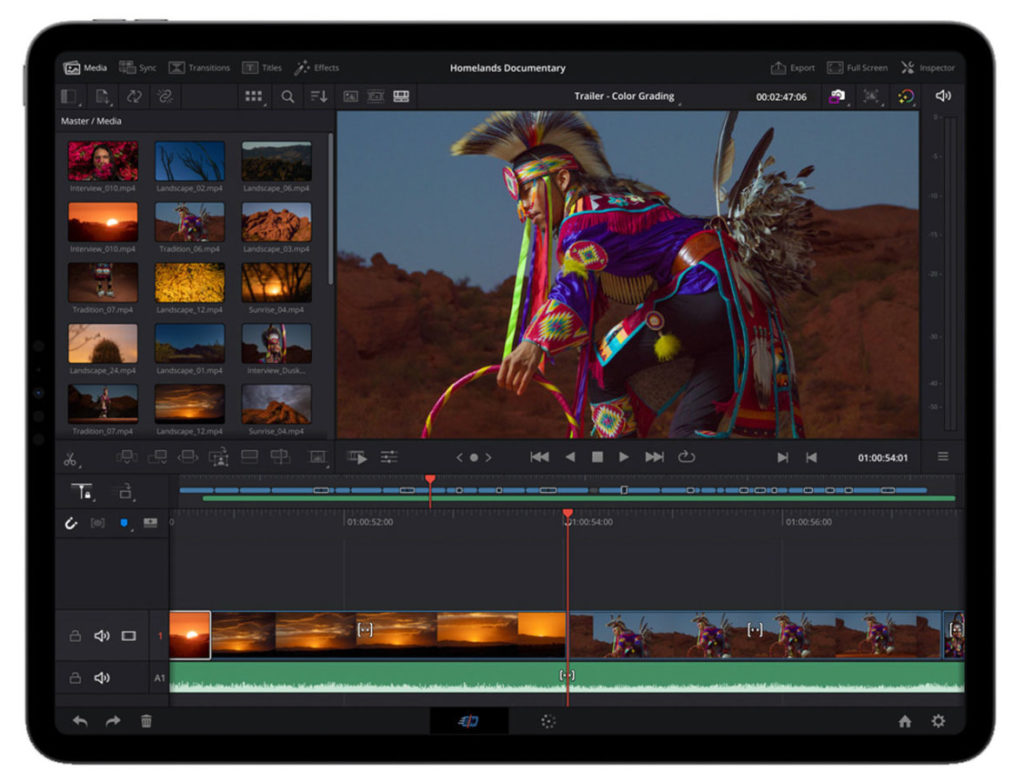 Новый Apple iPad Pro с чипом M2 работает с DaVinci Resolve и поддерживает ProRes