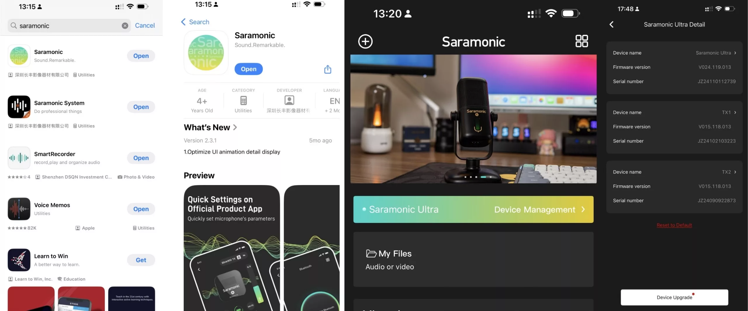 Saramonic Ultra Ultimate  Обзор с гайдами по настройке
